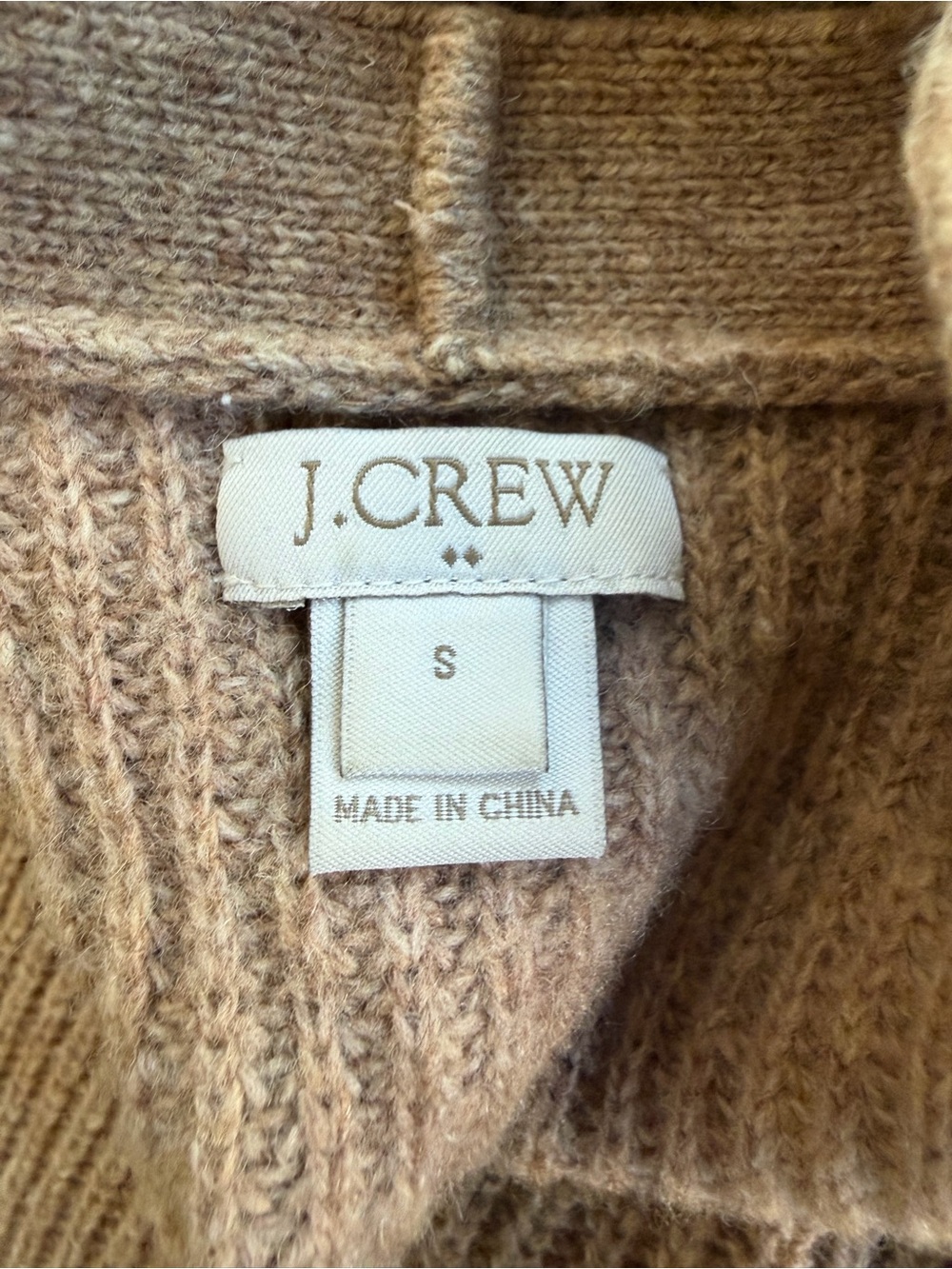 J.Crew Open-Front Long Ribbed Knit Sweater - Picture 5 of 5